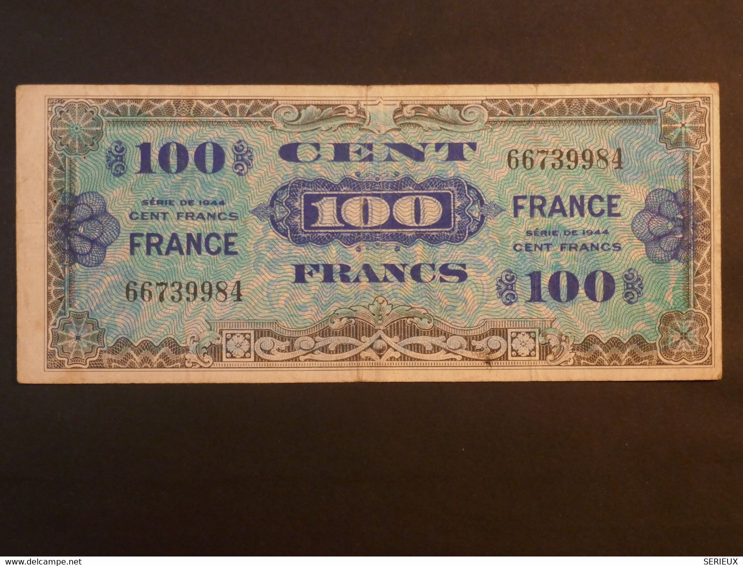 BI 12 FRANCE RR 1944  100 FRANCS - Andere & Zonder Classificatie