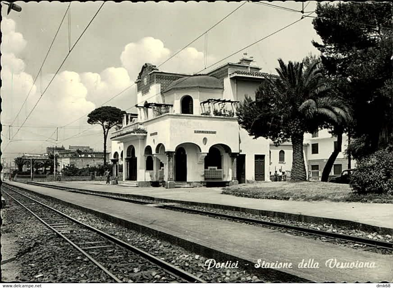 PORTICI ( NAPOLI ) STAZIONE FERROVIARIA DELLA VESUVIANA - INTERNO - EDIZ. PICCONE - SPEDITA 1961 (13349) - Portici