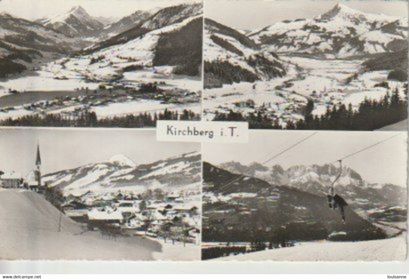 KIRCHBERG   ( TIROL )   C P S M    4  VUES ( 22 / 12 / 43  ) - Kirchberg