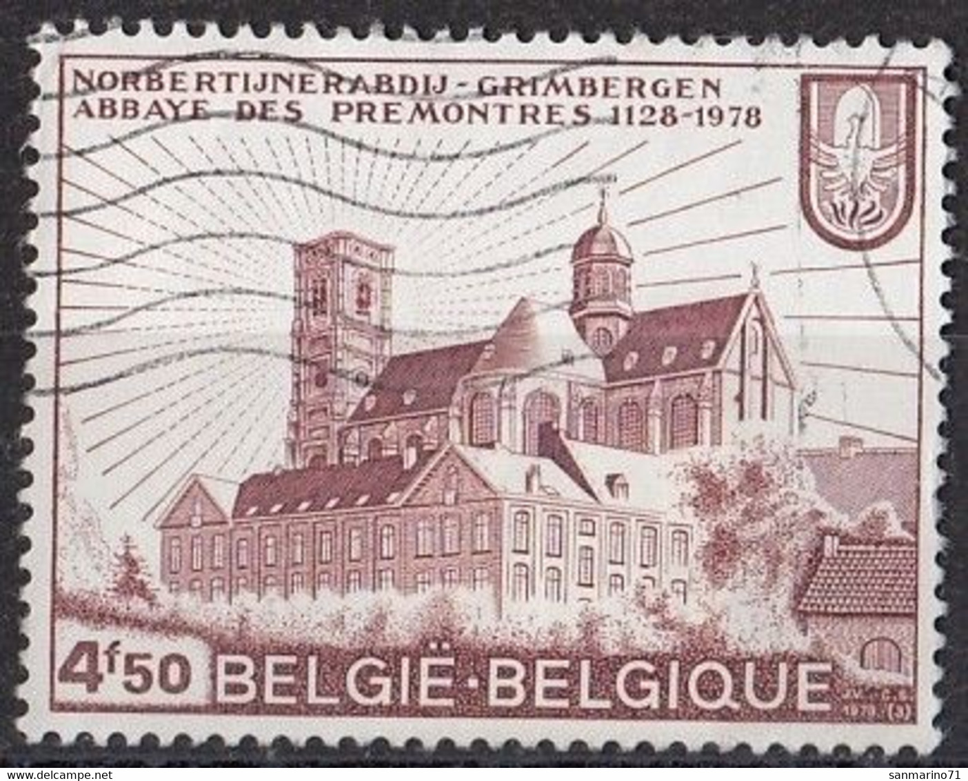 BELGIUM 1940,used - Chiese E Cattedrali