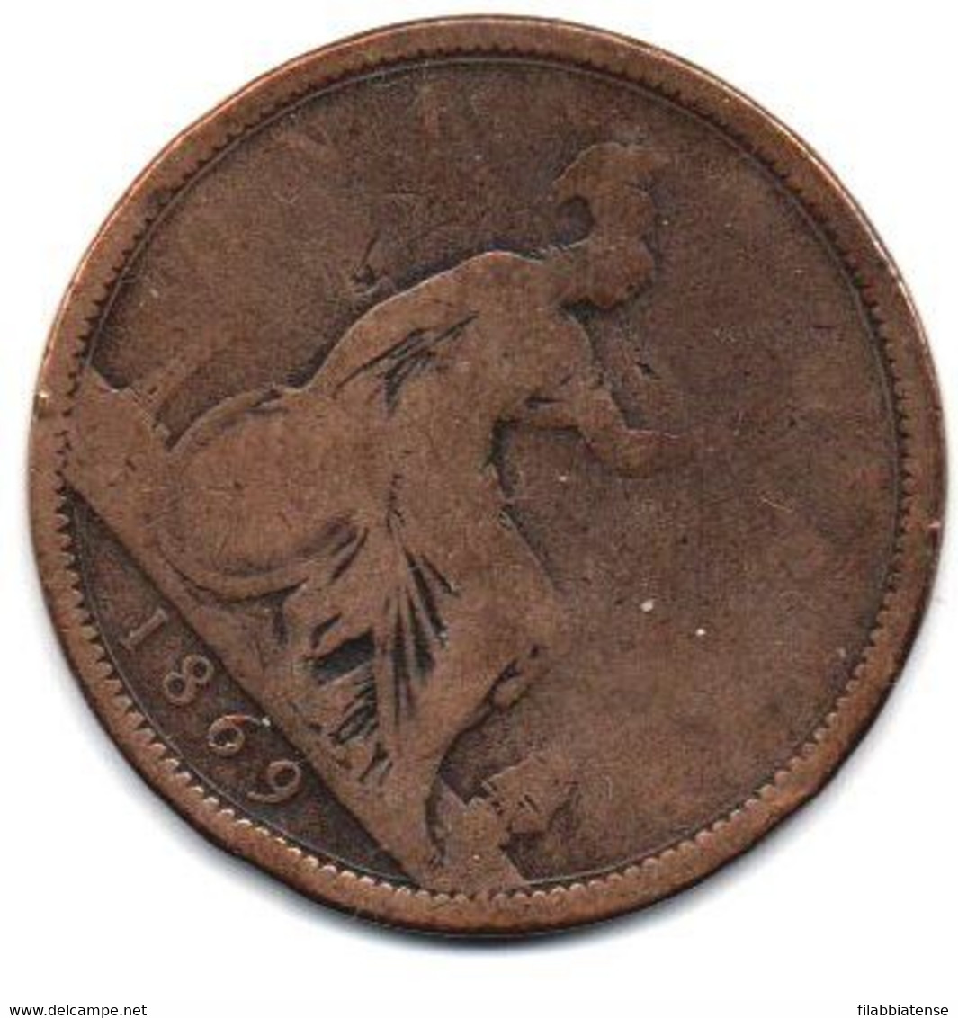 1869 - Gran Bretagna 1 Penny    ---- - Other & Unclassified