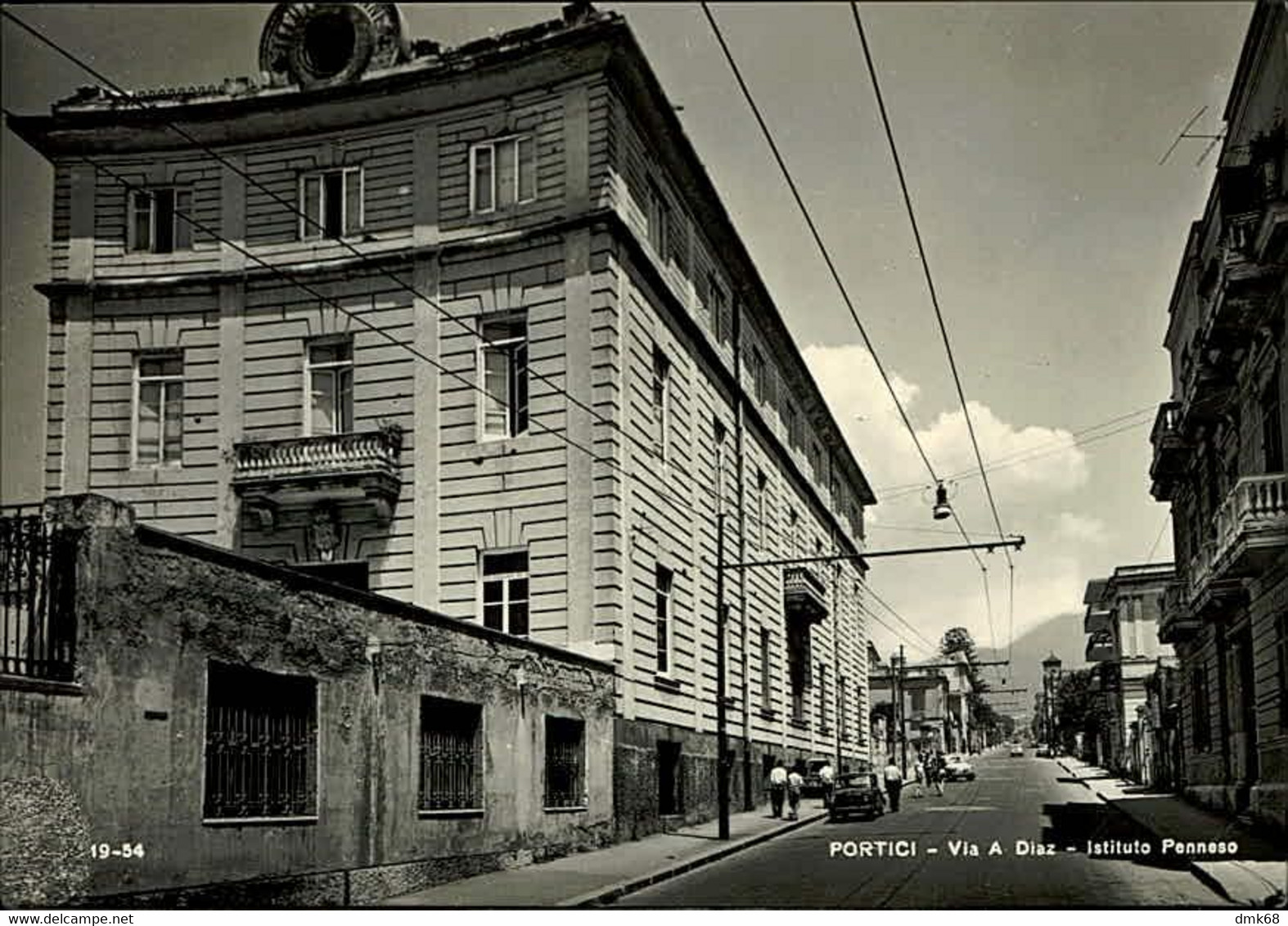 PORTICI ( NAPOLI ) VIA A. DIAZ - ISTITUTO PENNESO - EDIZIONE DE SIENA - 1960s (13377) - Portici