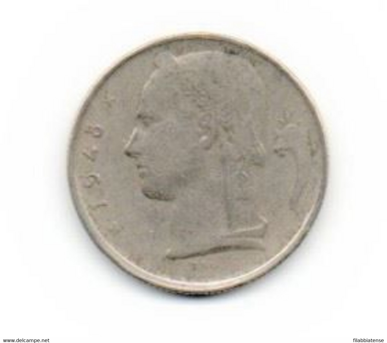 1948 - Belgio 5 Francs ---- - 5 Franc