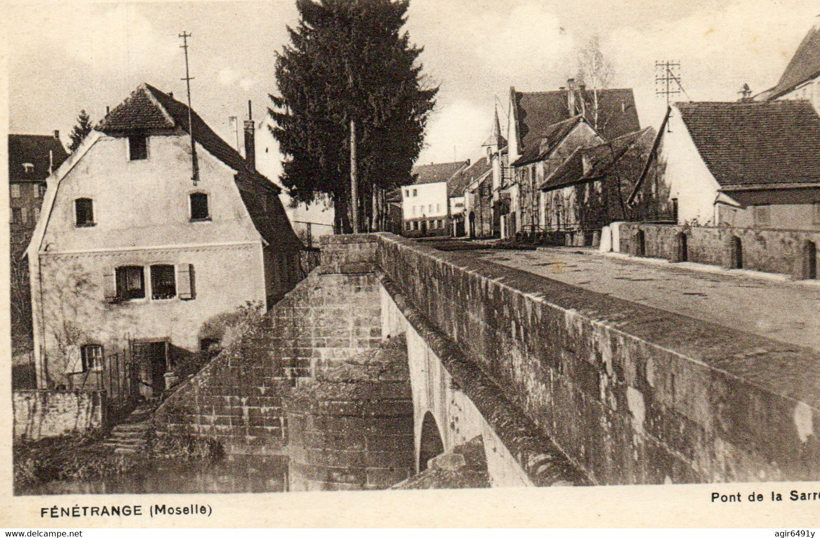 - FENETRANGE  (57) -  Le Pont Sur La Sarre  -22063- - Fénétrange