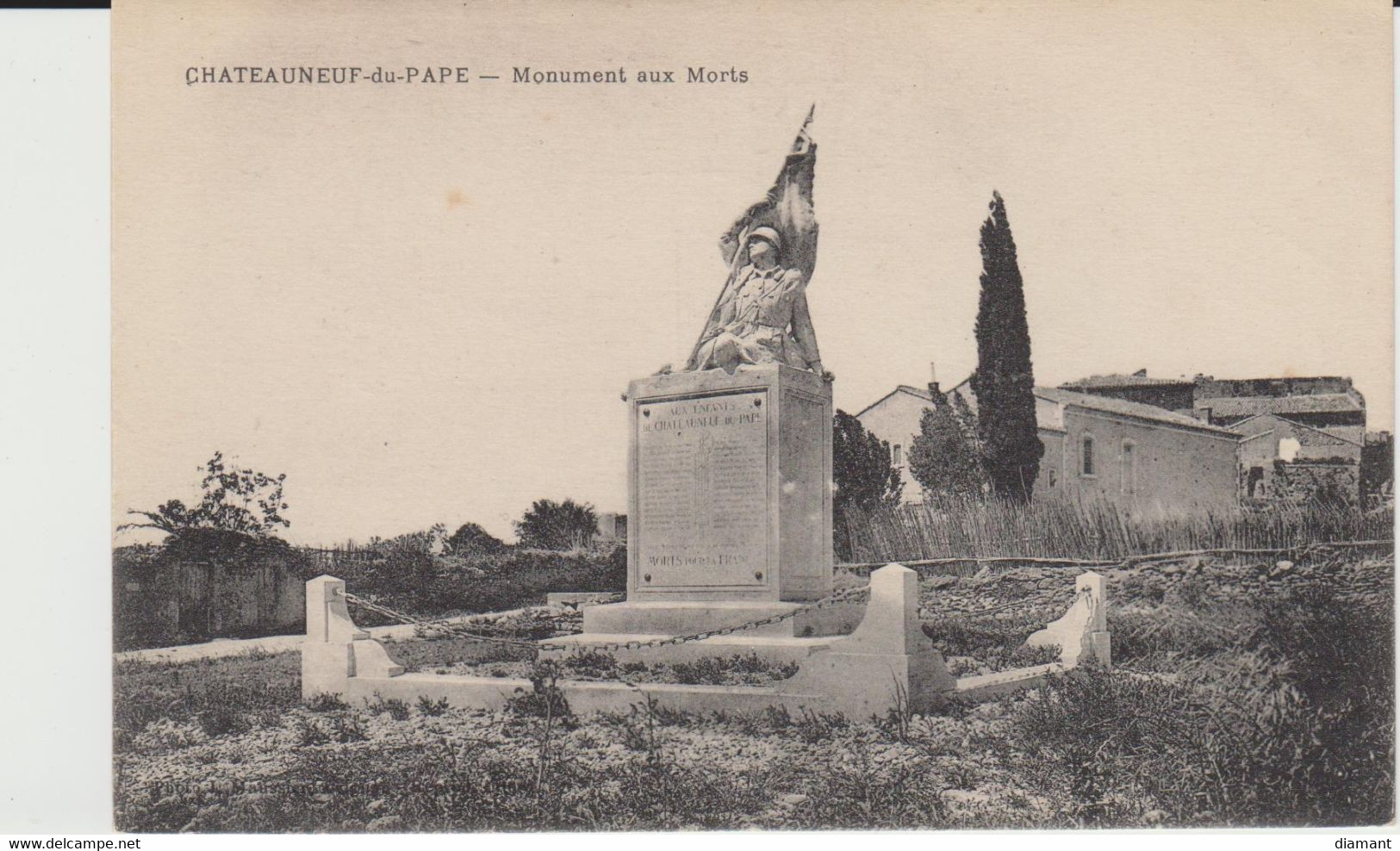 CHATEAUNEUF DU PAPE (84) - Monument Aux Morts - Bon état - Chateauneuf Du Pape