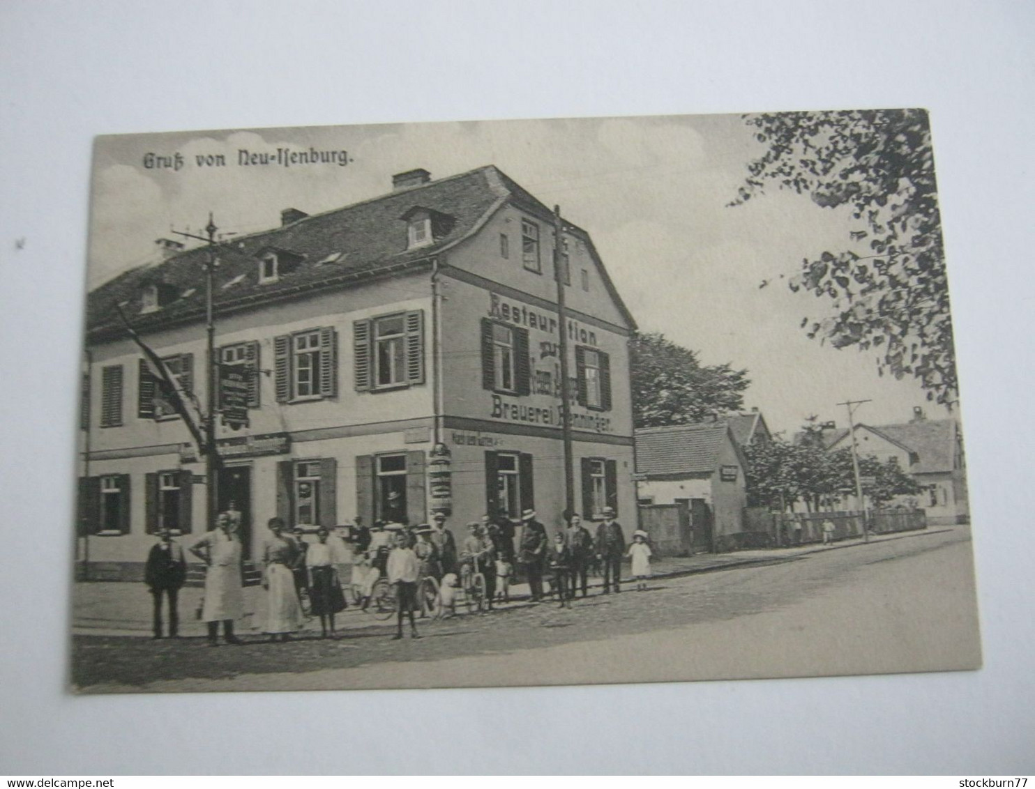 Neu-Isenburg , Gasthof ,  Schöne Karte  Um 1910 - Neu-Isenburg