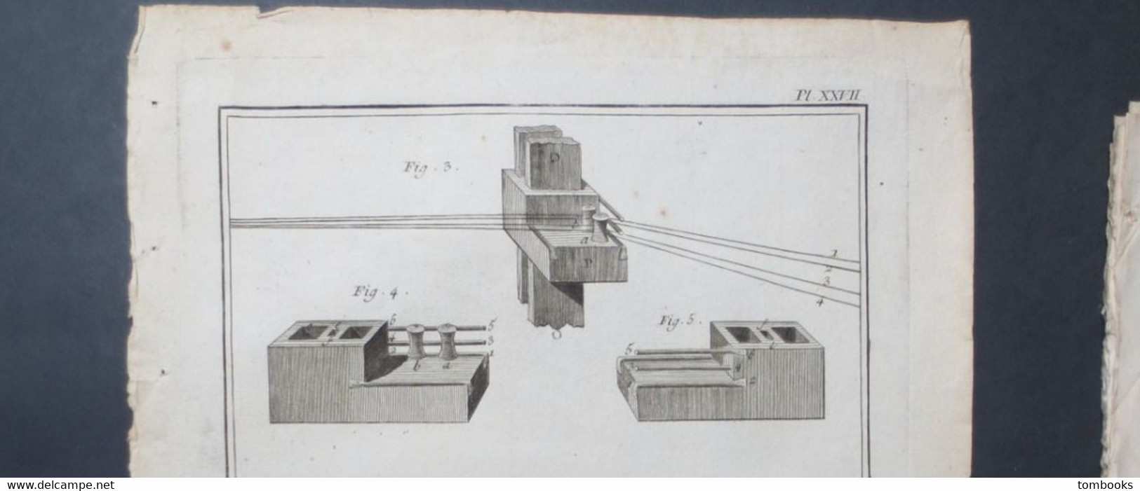 Lyon - Soierie - Fabrication Textile - 11 Planches Anciennes Originales - XVIII E - Goussier Del - Benard - B.E - - Machines