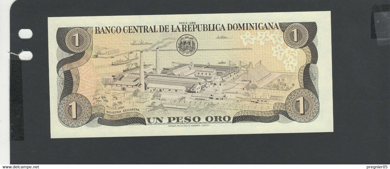 DOMINICAINE - Billet 1 Peso 1988 NEUF/UNC Pick.126 - Dominikanische Rep.