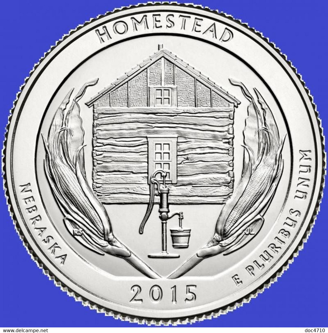 USA Quarter 1/4 Dollar 2015 D, Homestead National Monument - Nebraska, KM#597, Unc - 2010-...: National Parks