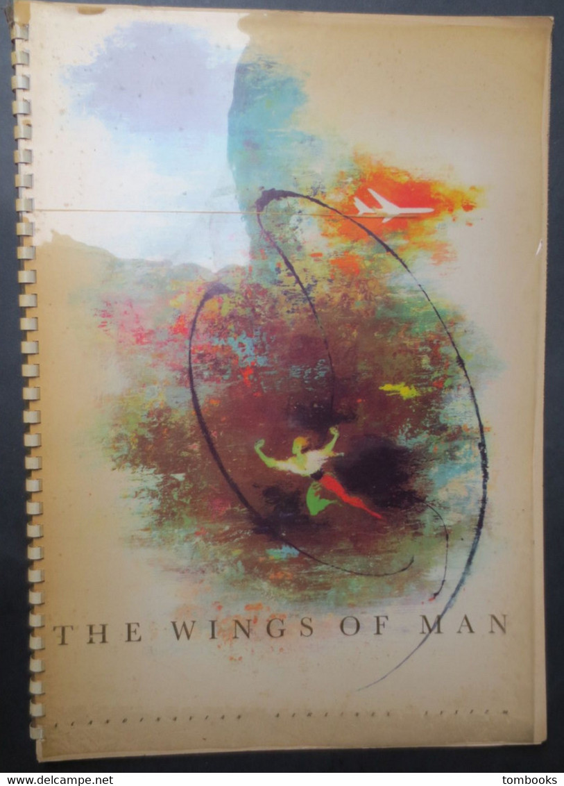 Scandinavian Airlines System - The Wings Of Man  - Otto Nielsen - 1959 - BE - RARE - - Bilderbücher