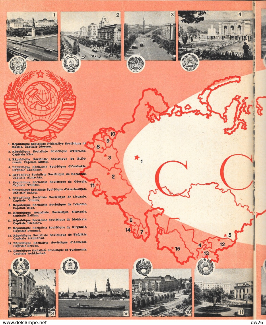 Histoire - L'URSS (U.R.S.S.) 1961 - Vie Sociale, Economique, Politique, Artistique - Khrouchtchev, Gagarine... - Geschiedenis