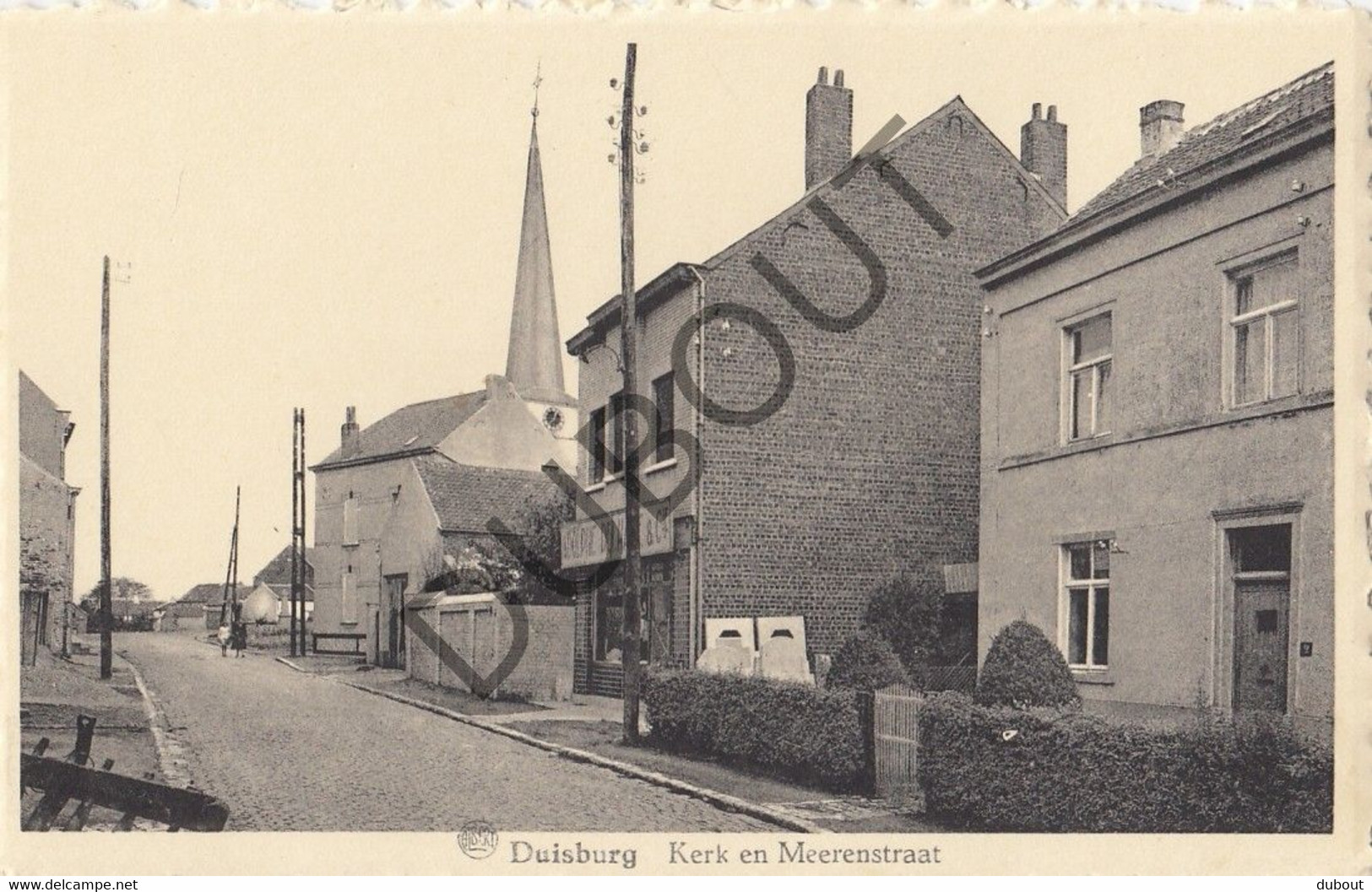 Postkaart/Carte Postale DUISBURG - Kerk En Meerenstraat (C2633) - Tervuren