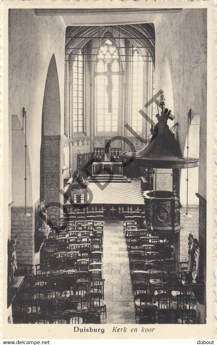 Postkaart/Carte Postale DUISBURG - Kerk En Koor (C2621) - Tervuren