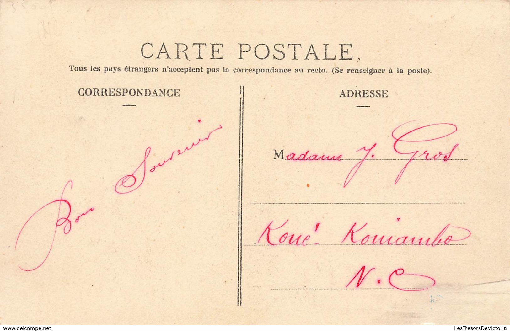 CPA NOUVELLE CALEDONIE - Villa Du Docteur à Nouméa - Colonies Françaises - Voyagé En 1908 - Nueva Caledonia