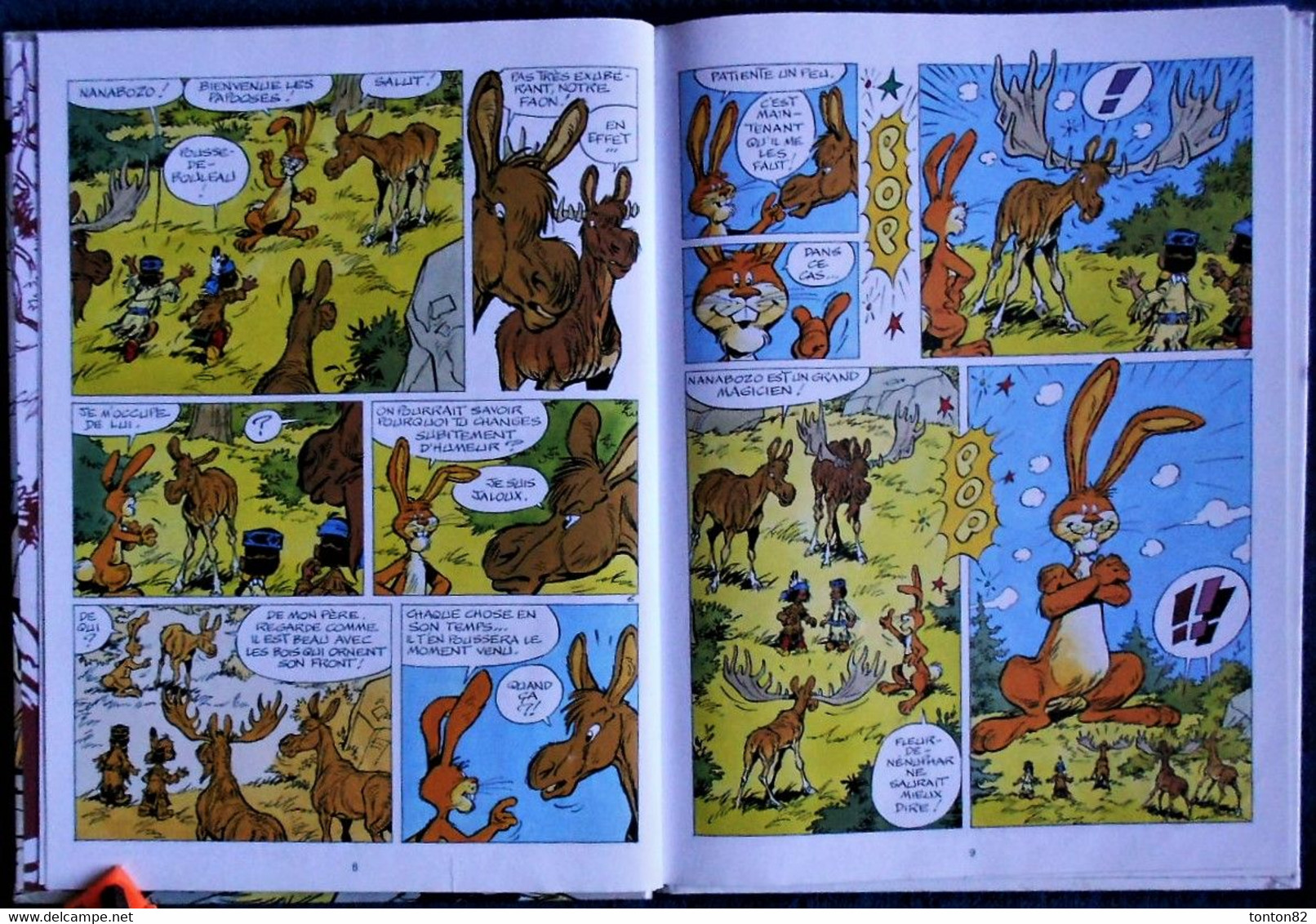 Derib + Job - YAKARI N° 34 - Le Retour Du Lapin Magicien- Le Lombard - ( E.O 1ère édition / Sept. 2008 ) . - Yakari