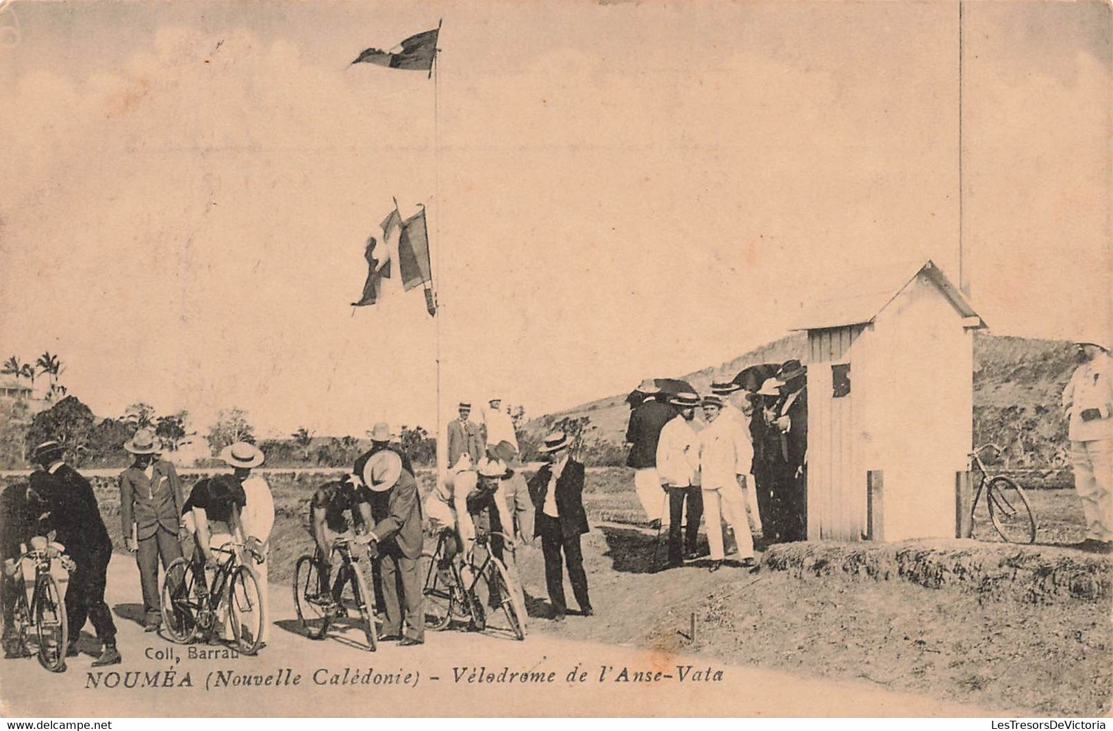 CPA NOUVELLE CALEDONIE - Noumea - Vélodrome De L'anse Vata - Collection Barrau - Nieuw-Caledonië