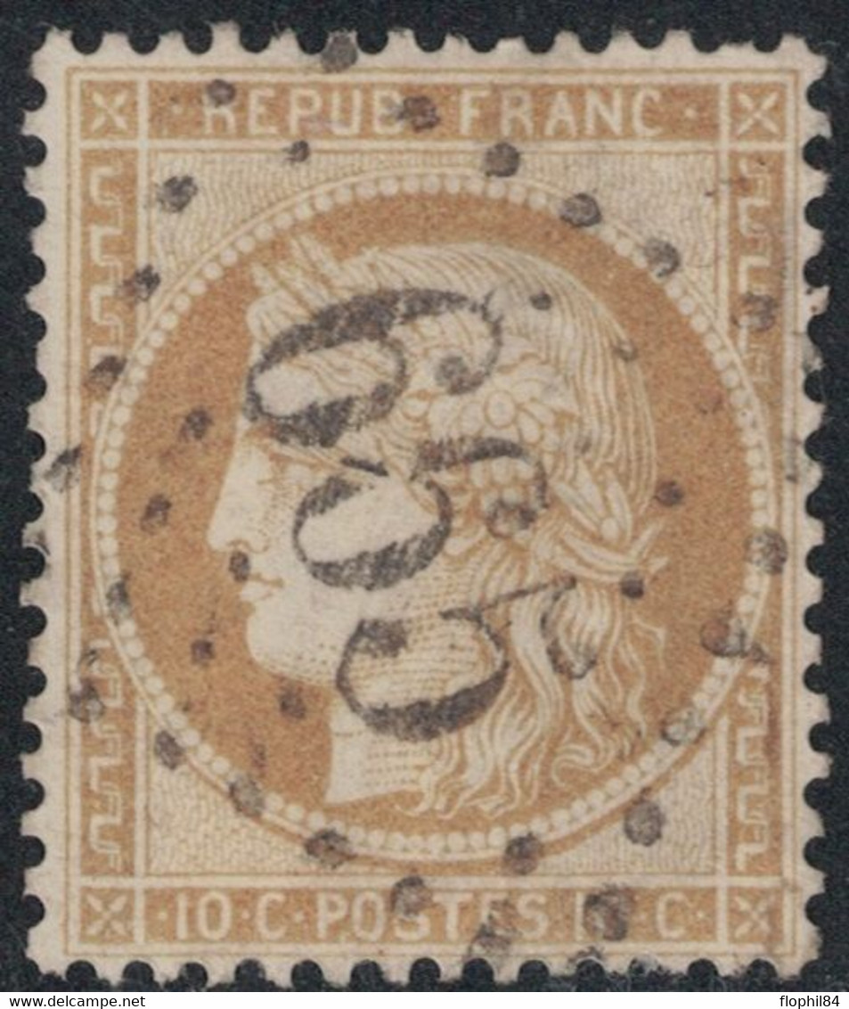 CERES DU SIEGE - N°36 - OBLITERATION LOSANGE - GC665 - BUCHY - SEINE MARITIME - COTE TIMBRE OBLITERE 110€. - 1870 Siege Of Paris