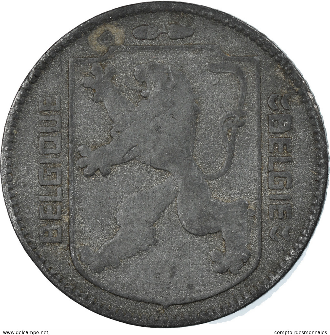 Monnaie, Belgique, Franc, 1942, TB+, Zinc, KM:127 - 1 Frank