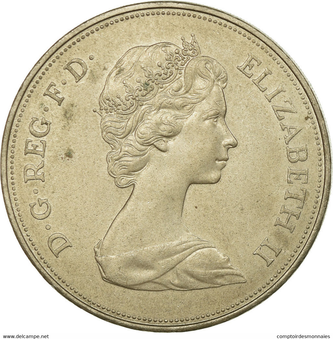 Monnaie, Grande-Bretagne, Elizabeth II, 25 New Pence, 1972, SUP, Copper-nickel - 25 New Pence