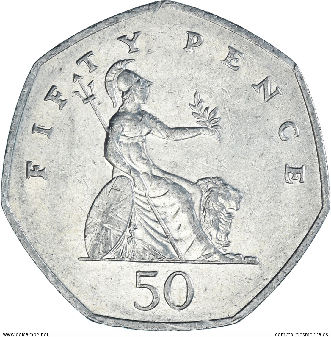 Monnaie, Grande-Bretagne, 50 Pence, 2001 - 50 Pence