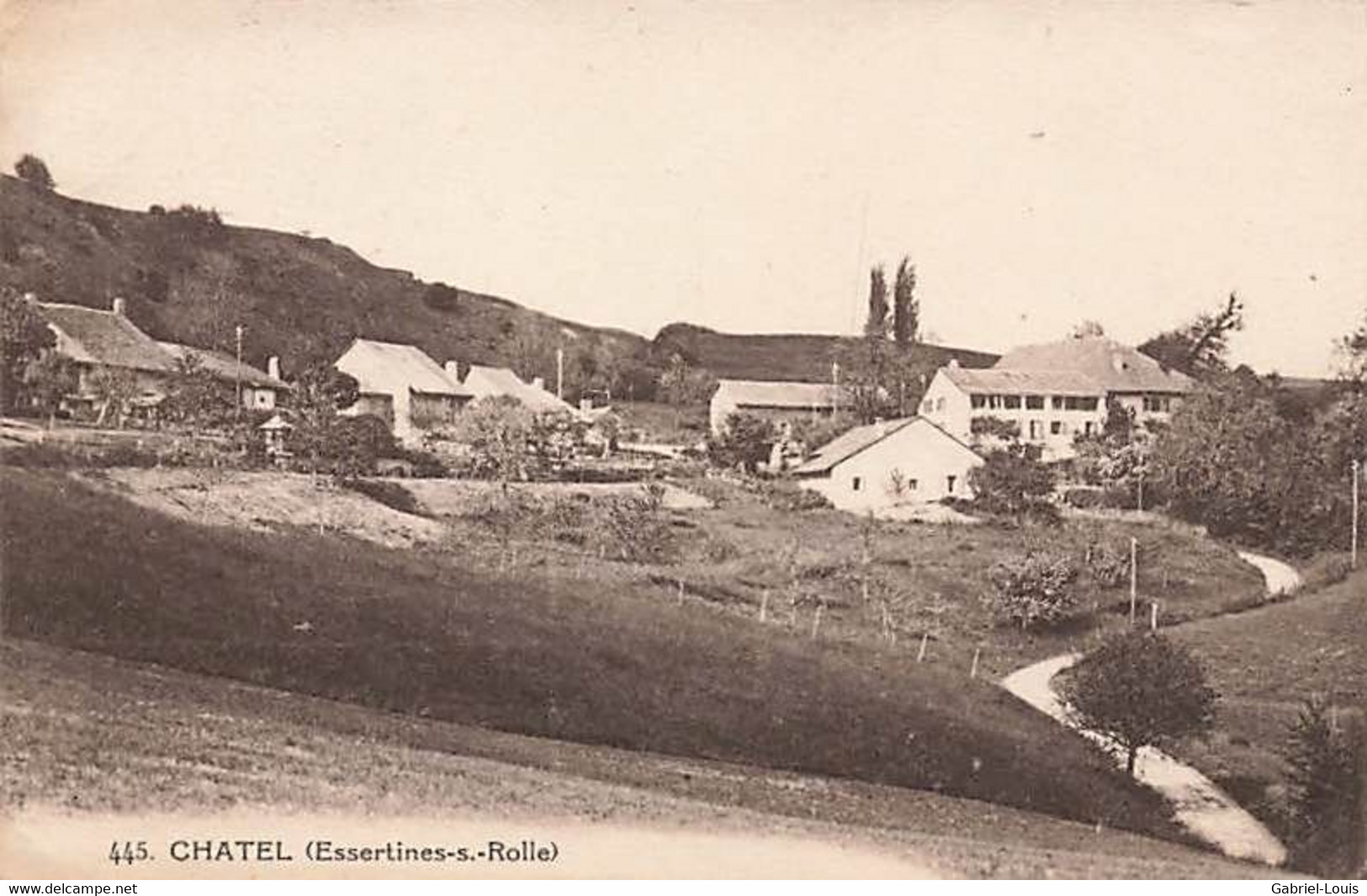 Chatel Essertines-s. Rolle 1925 - Rolle