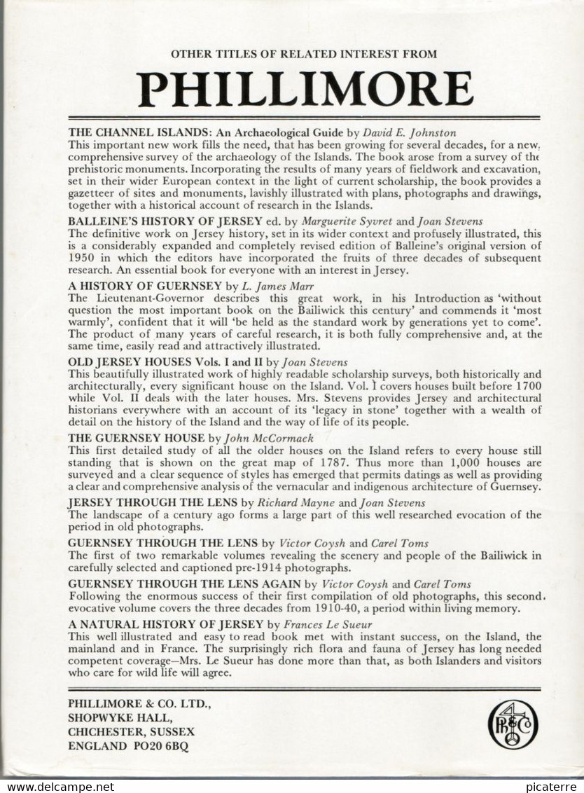 POST FREE UK-Landscape of the Channel Islands- Nigel Jee- 1982 h/back, d/jacket, 98 pages-5maps/64 photos-see 11 scans