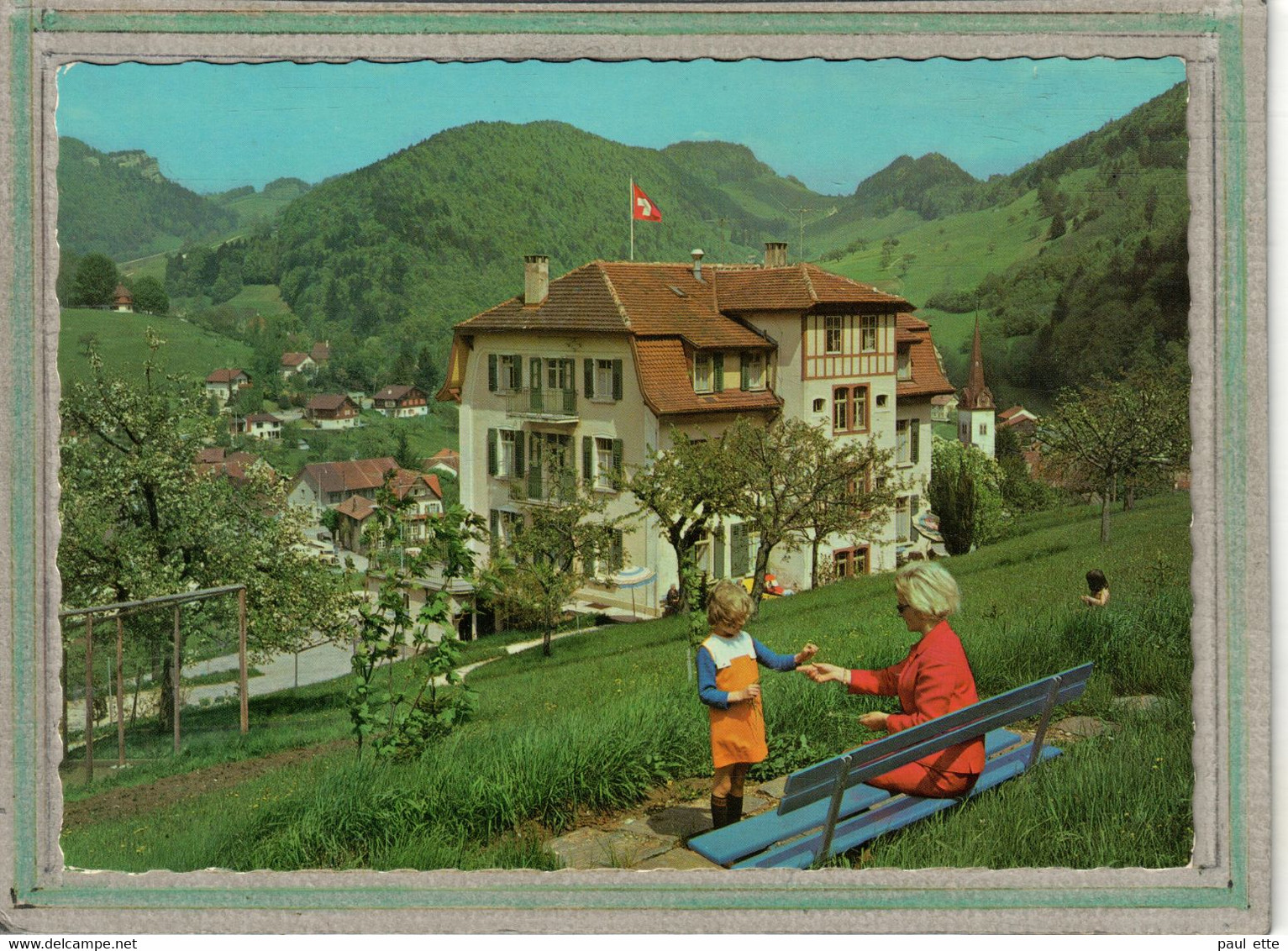 CPSM (Suisse-BL Bâle-Campagne) - LANGENBRUCK - Hôtel Erica - 1960 - Langenbruck