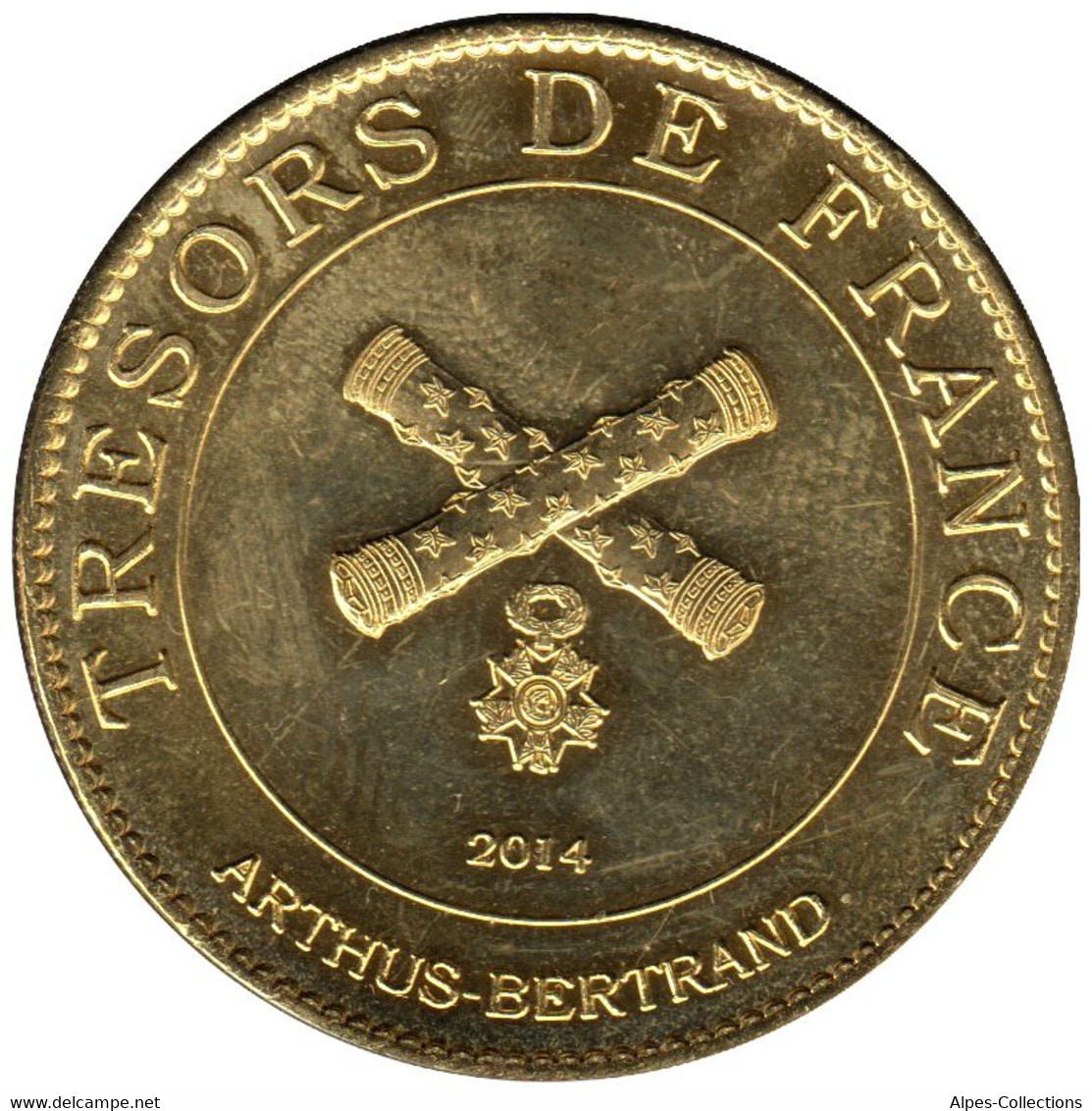 A74400-01 - JETON TOURISTIQUE ARTHUS B. - Le Mont Blanc - 4810 M - 2014.4 - 2014