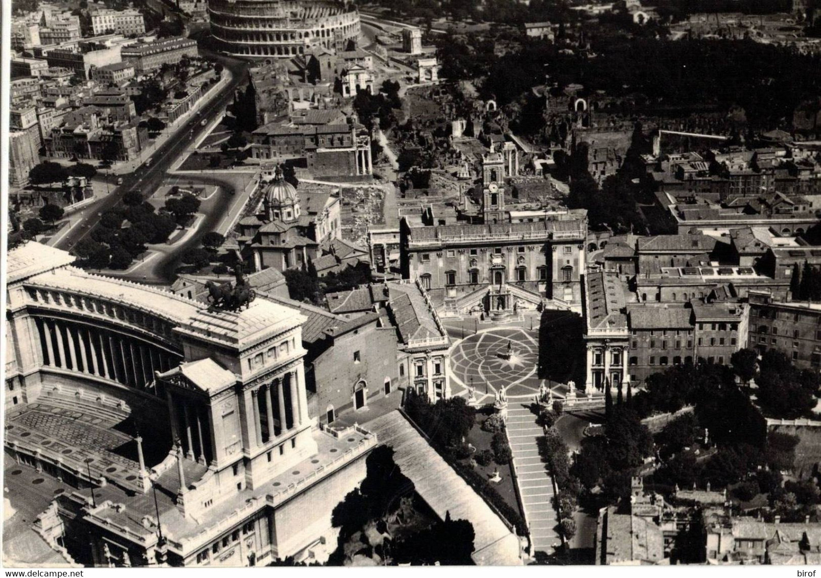 ROMA - CAMPIDOGLIO - ALTARE DELLA PATRIA DALL'AEREO (RM) - Altare Della Patria