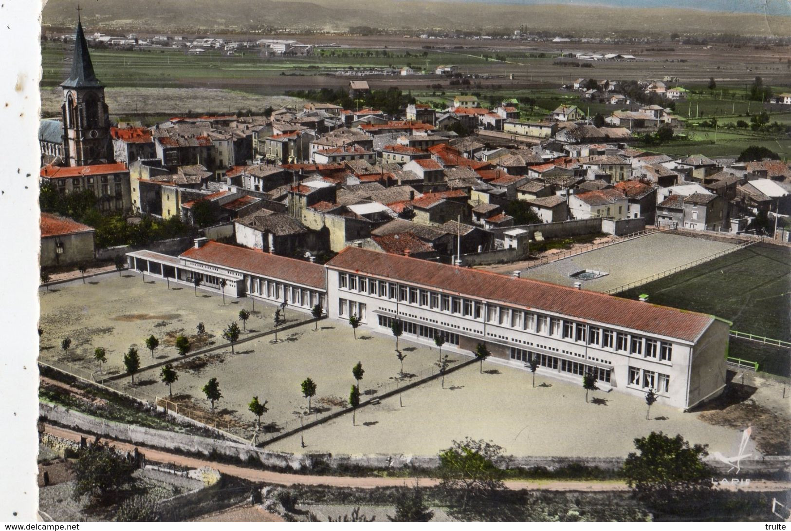 LEMPDES  LE GROUPE SCOLAIRE VUE  AERIENNE - Lempdes