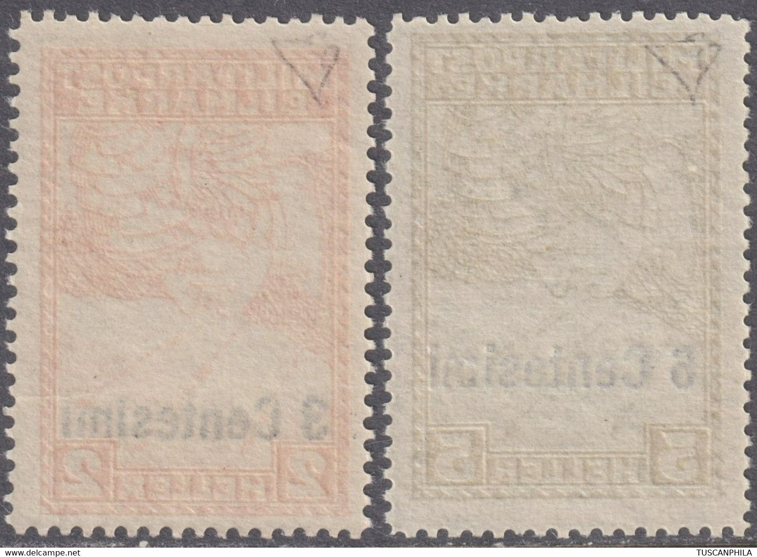 Espressi Serie Completa Sass 4 MNH** CV 150 - Oostenrijkse Bezetting