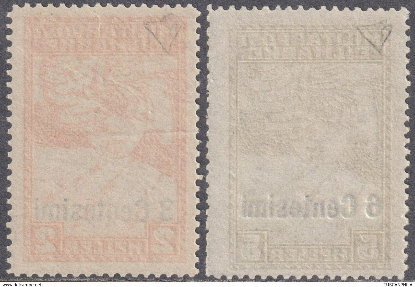 Espressi Serie Completa Sass 4 MNH** CV 150 - Oostenrijkse Bezetting