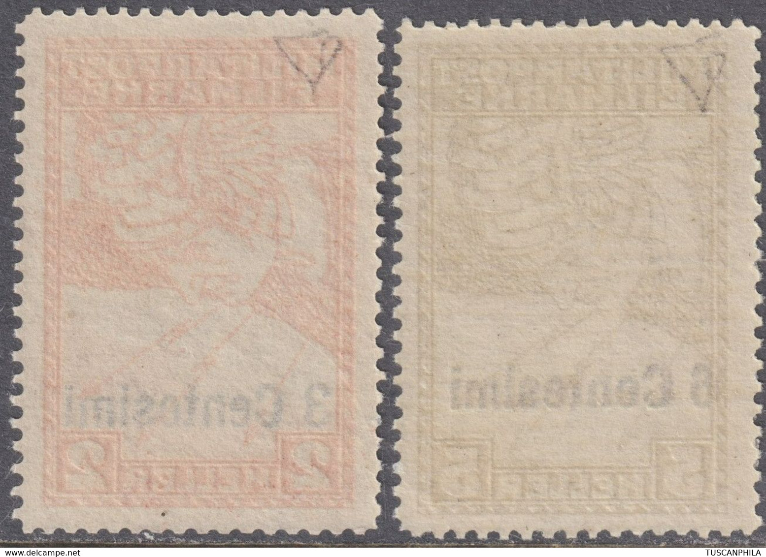 Espressi Serie Completa Sass 4 MNH** CV 150 - Oostenrijkse Bezetting