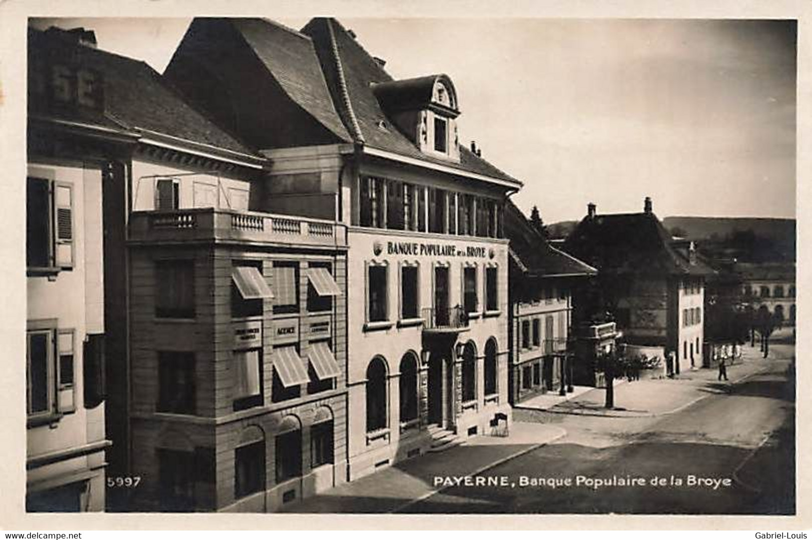 Payerne Banque Populaire De La Broye 1932 - Payerne