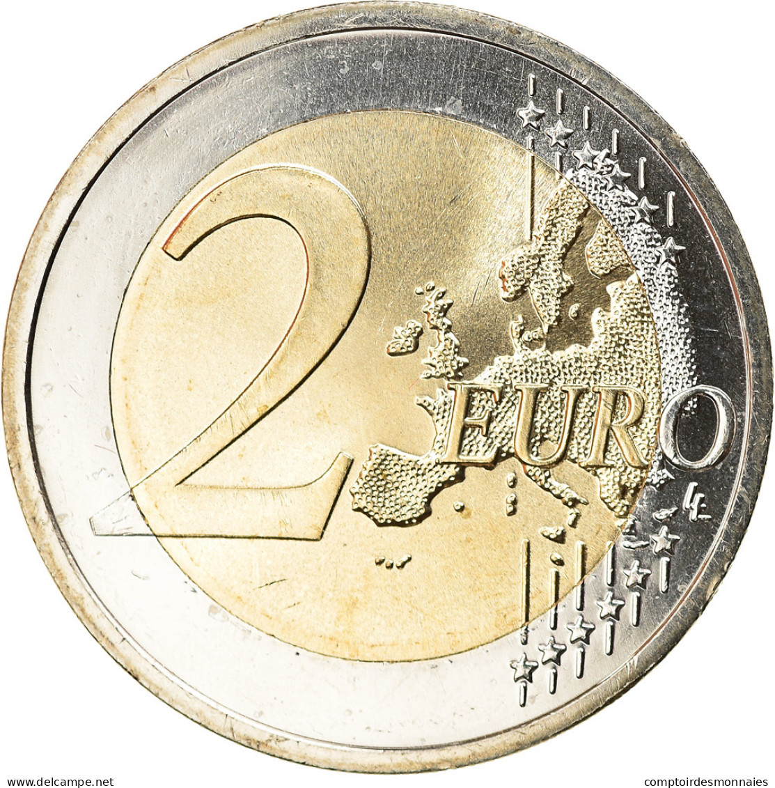 Estonia, 2 Euro, Festival Estonien De La Chanson, 2019, SPL, Bi-Metallic - Estonia