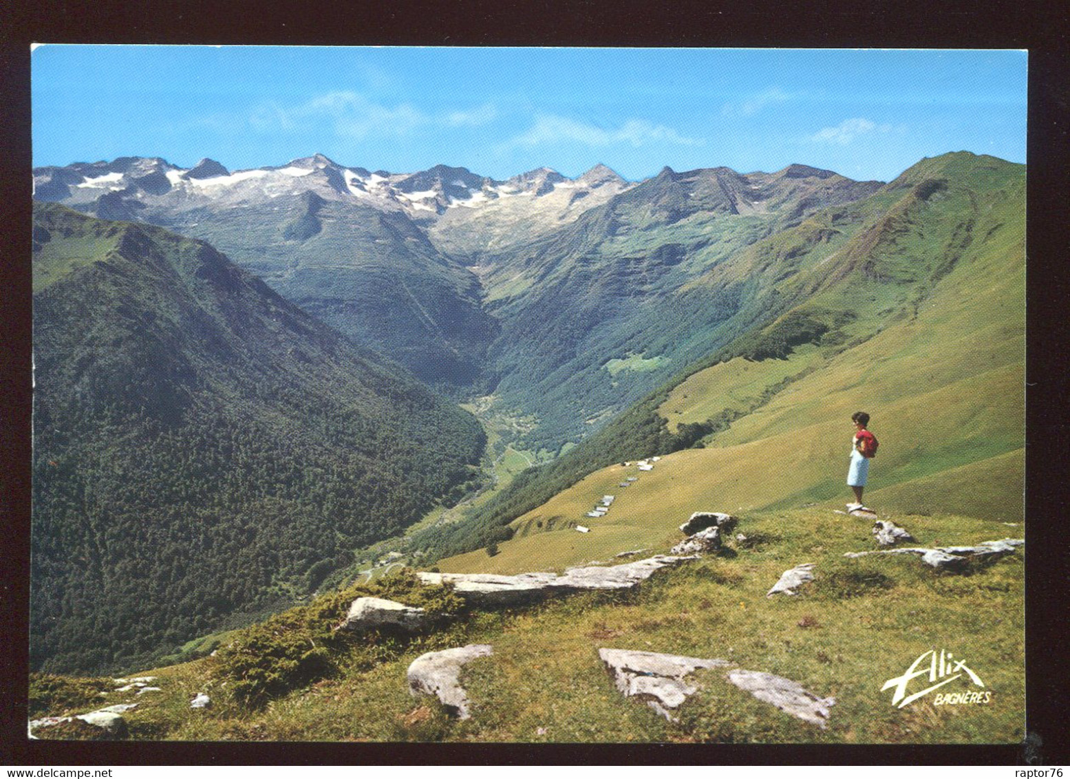 CPM 31 LUCHON - SUPERBAGNERES La Vallée Du Lys Vue De Superbagnères - Superbagneres