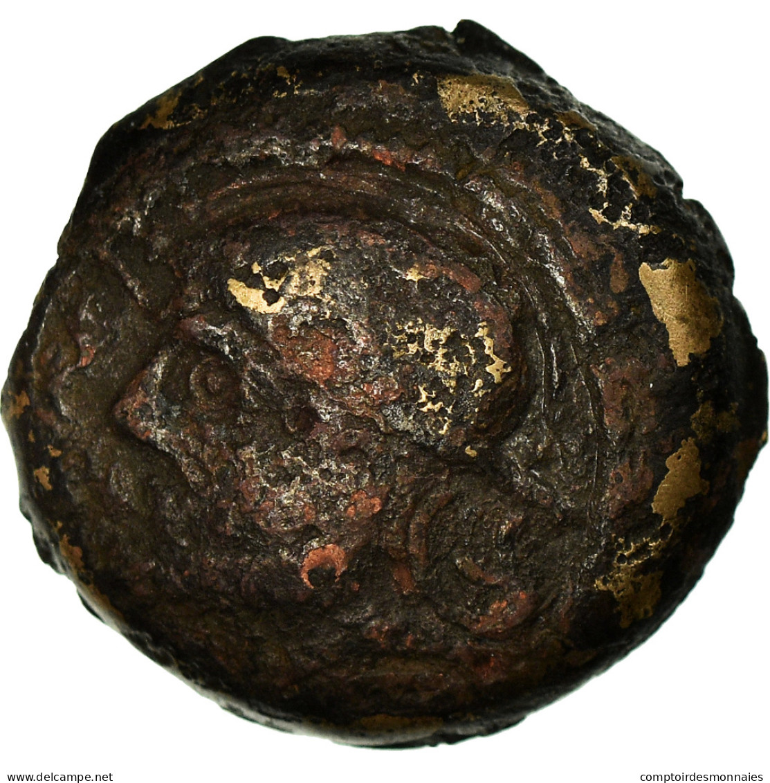Monnaie, Suessions, Bronze Æ, TB, Bronze, Delestrée:554 - Gauloises