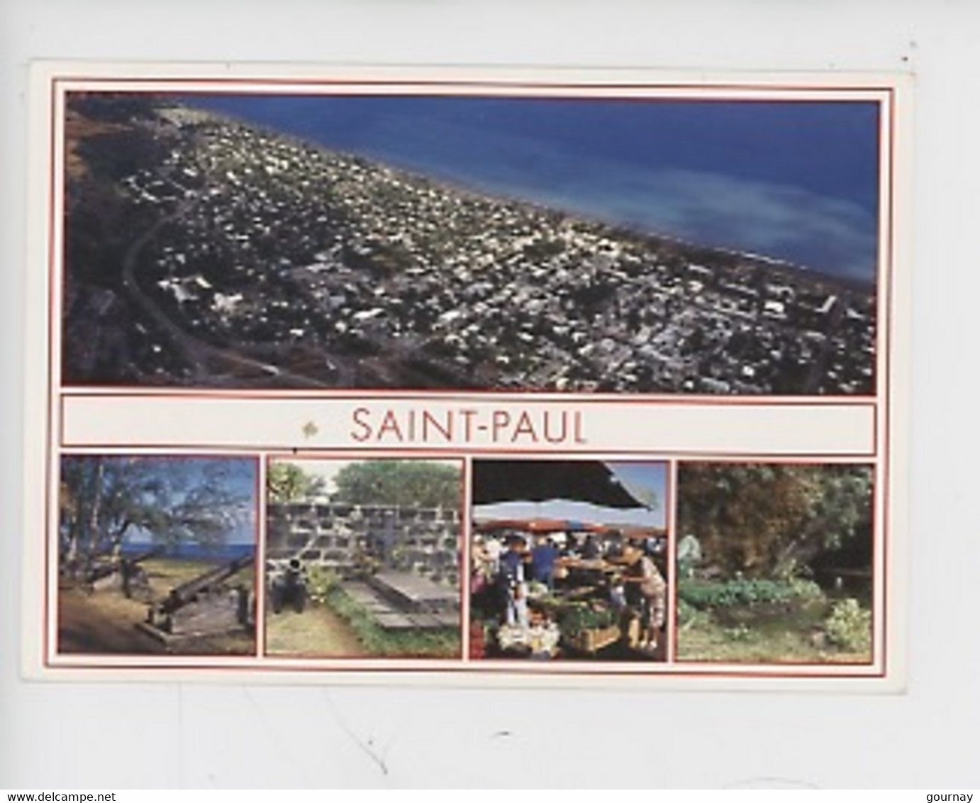 Ile De La Réunion : Saint Paul Multivues (cp Vierge N°638 A.M. Breger Photographe) - Saint Paul