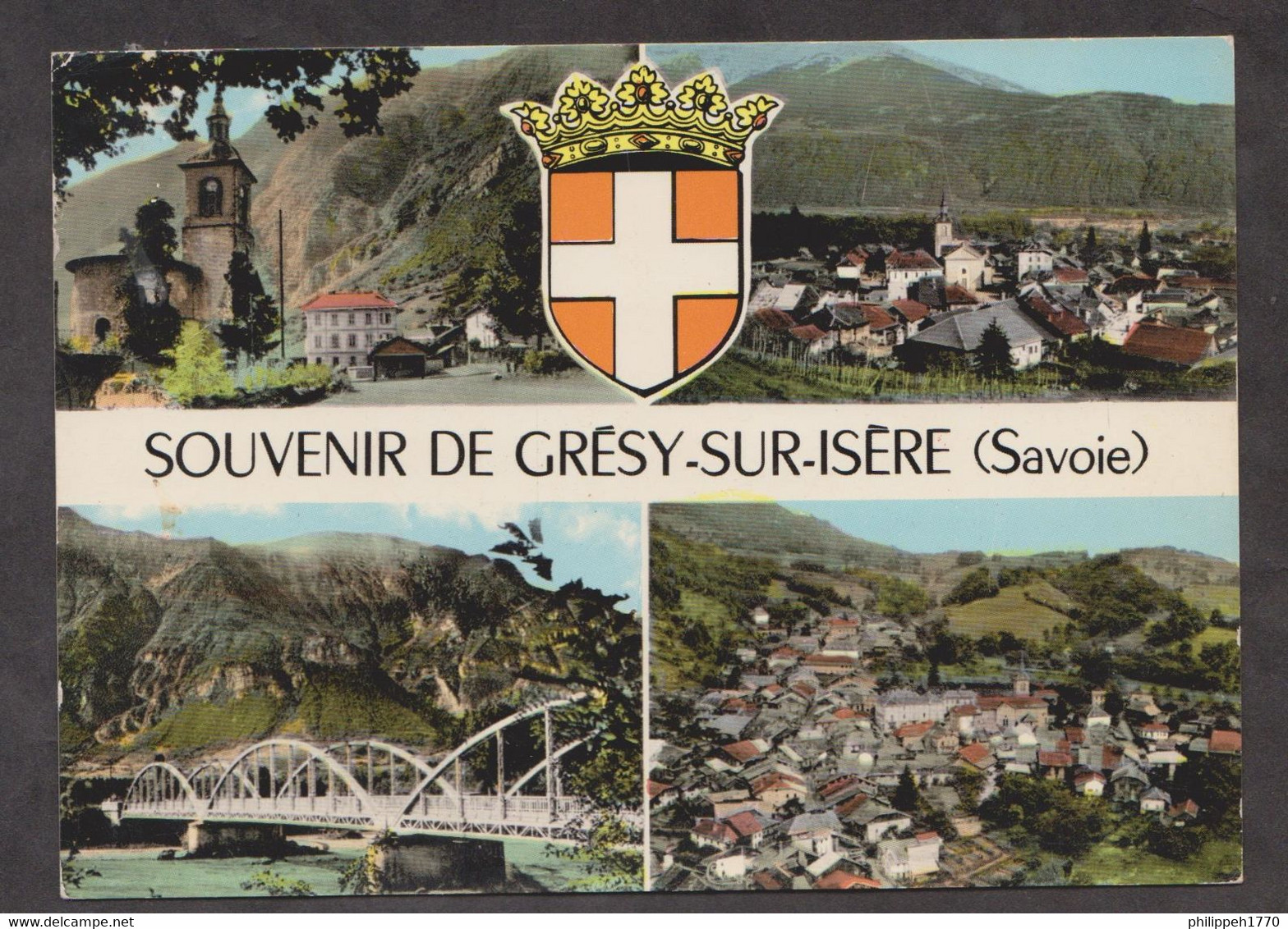 CPM SOUVENIR DE GRESY-SUR-ISERE-MULTIVUES. - Gresy Sur Isere