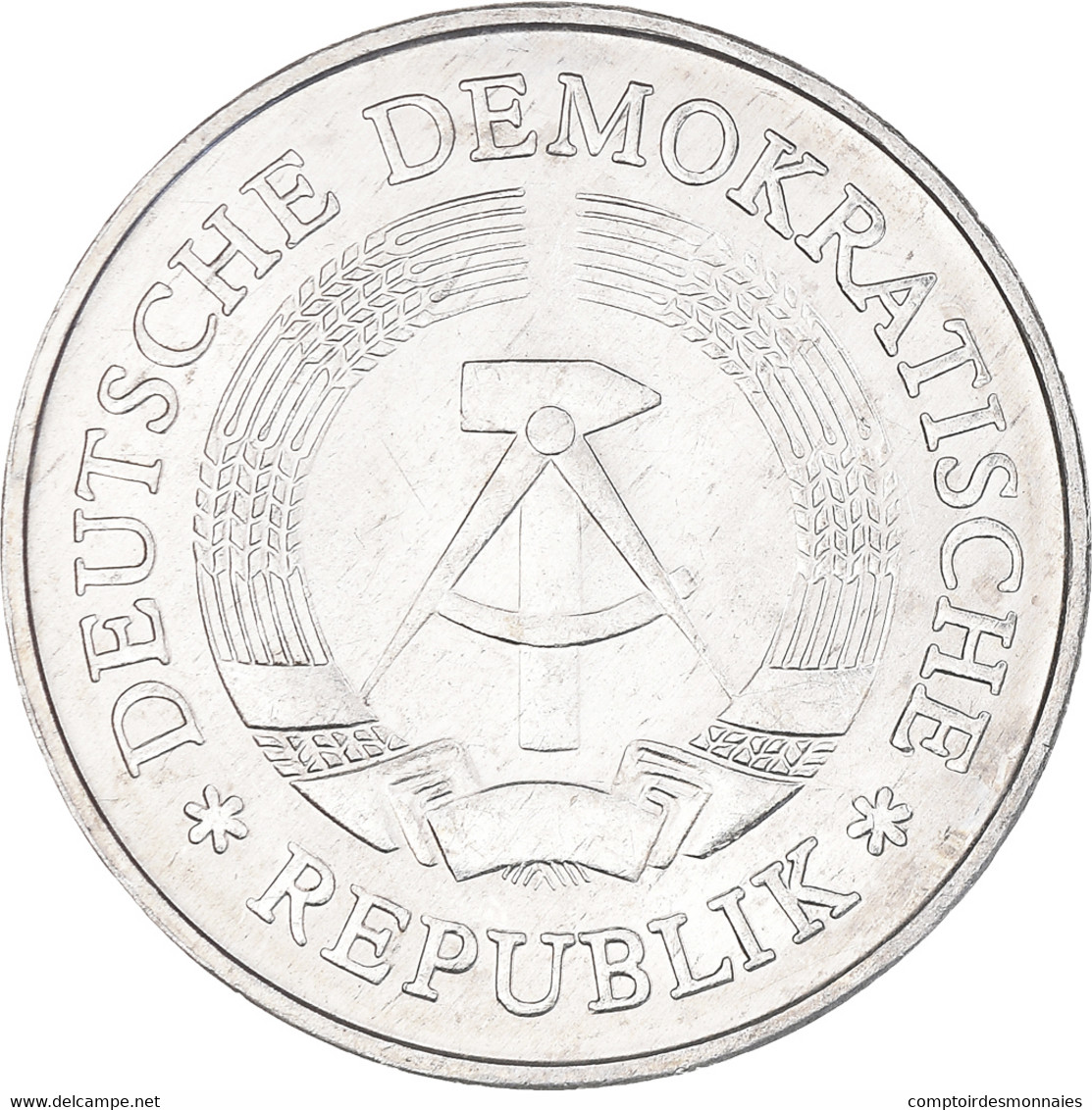 Monnaie, République Démocratique Allemande, Mark, 1977, Berlin, TTB+ - 1 Mark