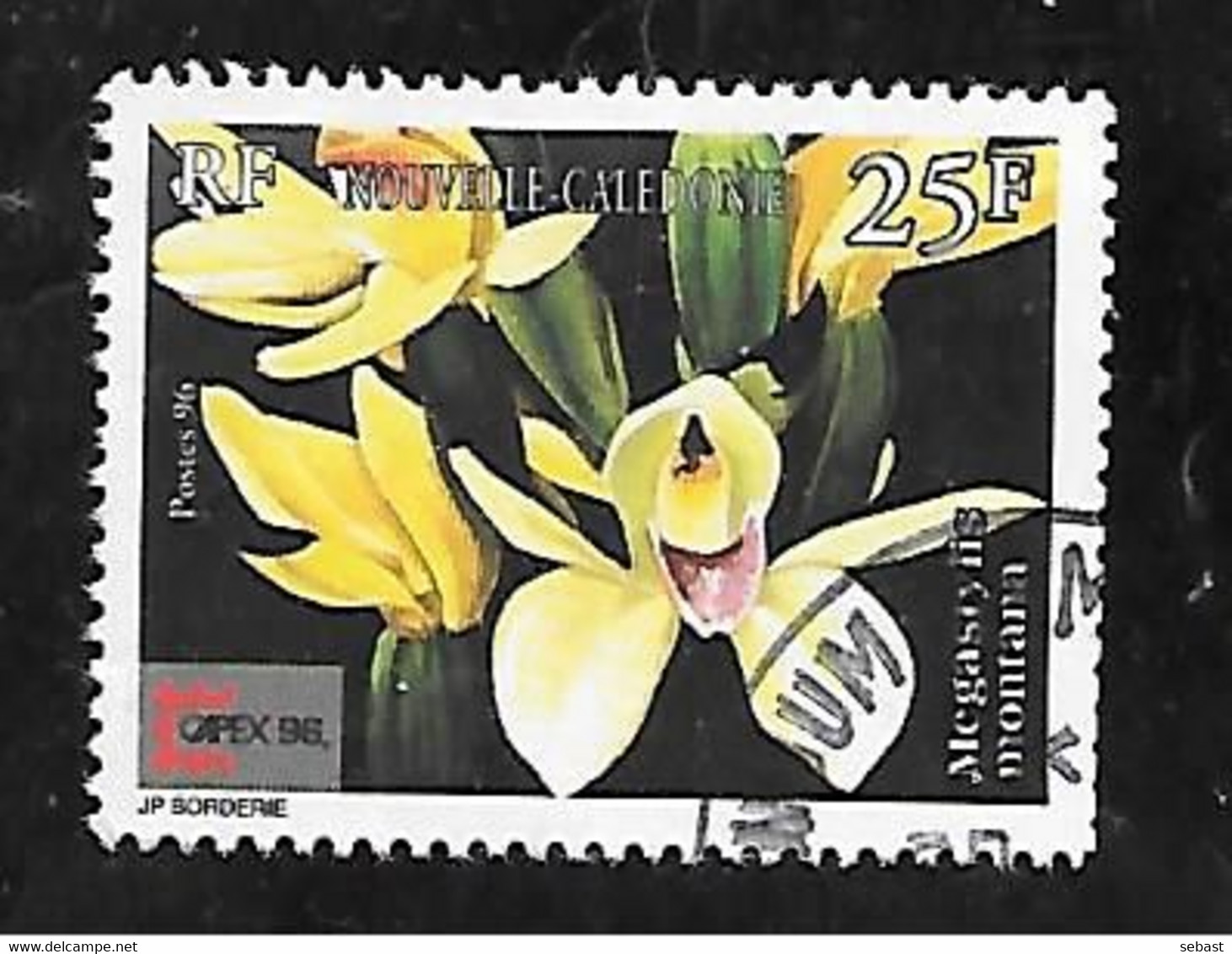 TIMBRE OBLITERE DE NOUVELLE CALEDONIE DE 1996 N° YVERT 716 - Oblitérés