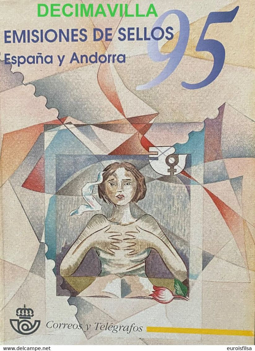 ESP175, ESPAÑA, LIBRO OFICIAL DE CORREOS DE ESPAÑA Y ANDORRA, 1995 - Collections