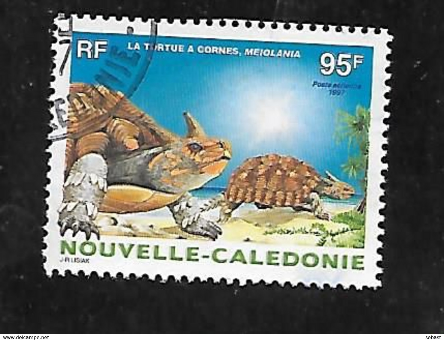 TIMBRE OBLITERE DE NOUVELLE CALEDONIE DE 1997 N° YVERT PA 340 - Usati