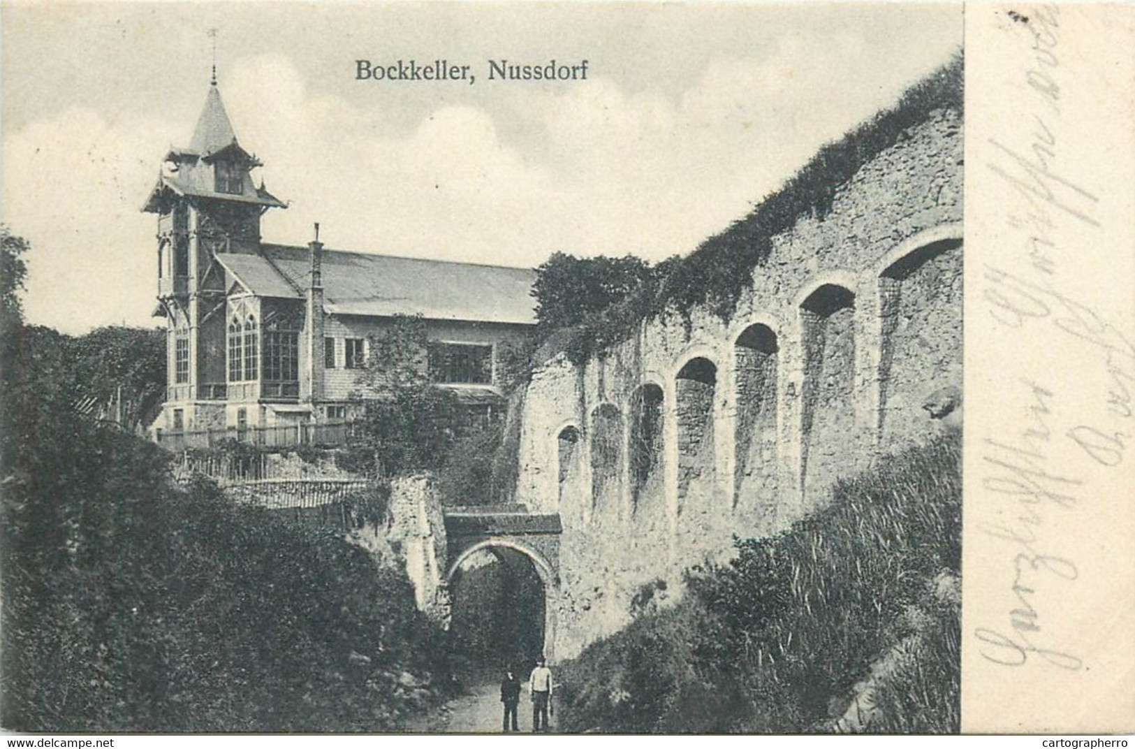Postcard Switzerland Bockkeller Nussdorf - Dorf