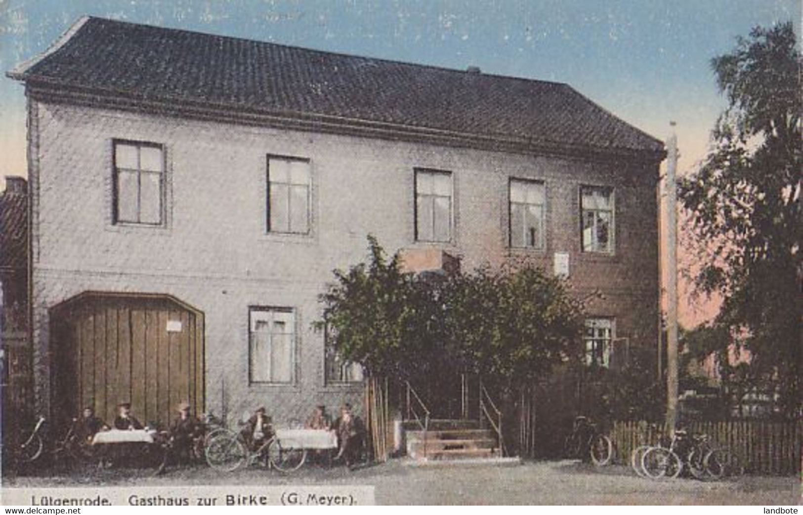 Lütgenrode - Gasthaus Zur Birke (G. Meyer) - Nörten-Hardenberg