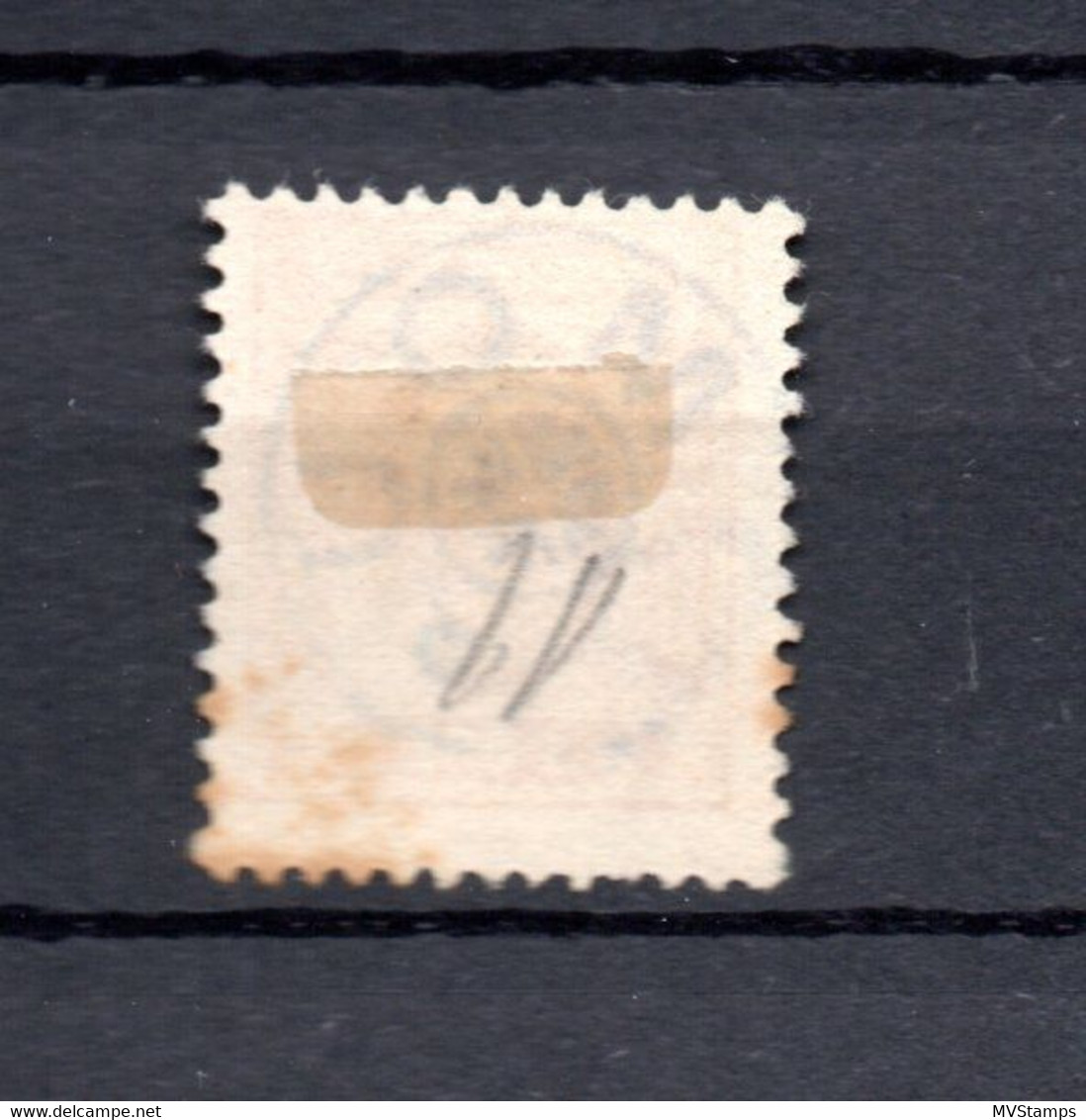 Denmark 1902 Old 1 Ore Dienst/service-stamp (Michel D 8) Luxus Used Starcancel Mou - Officials
