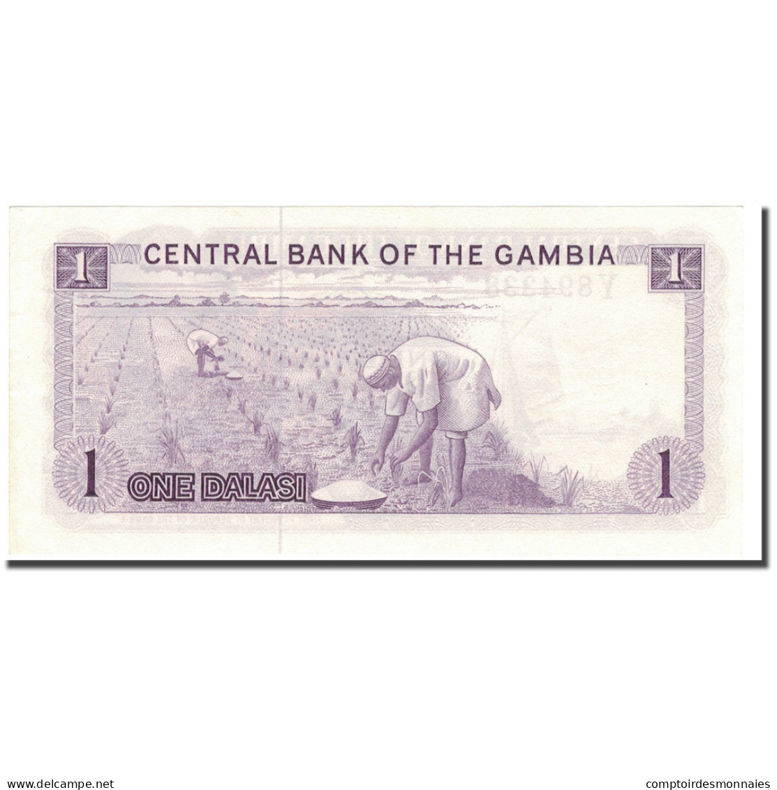 Billet, The Gambia, 1 Dalasi, KM:4g, NEUF - Gambia