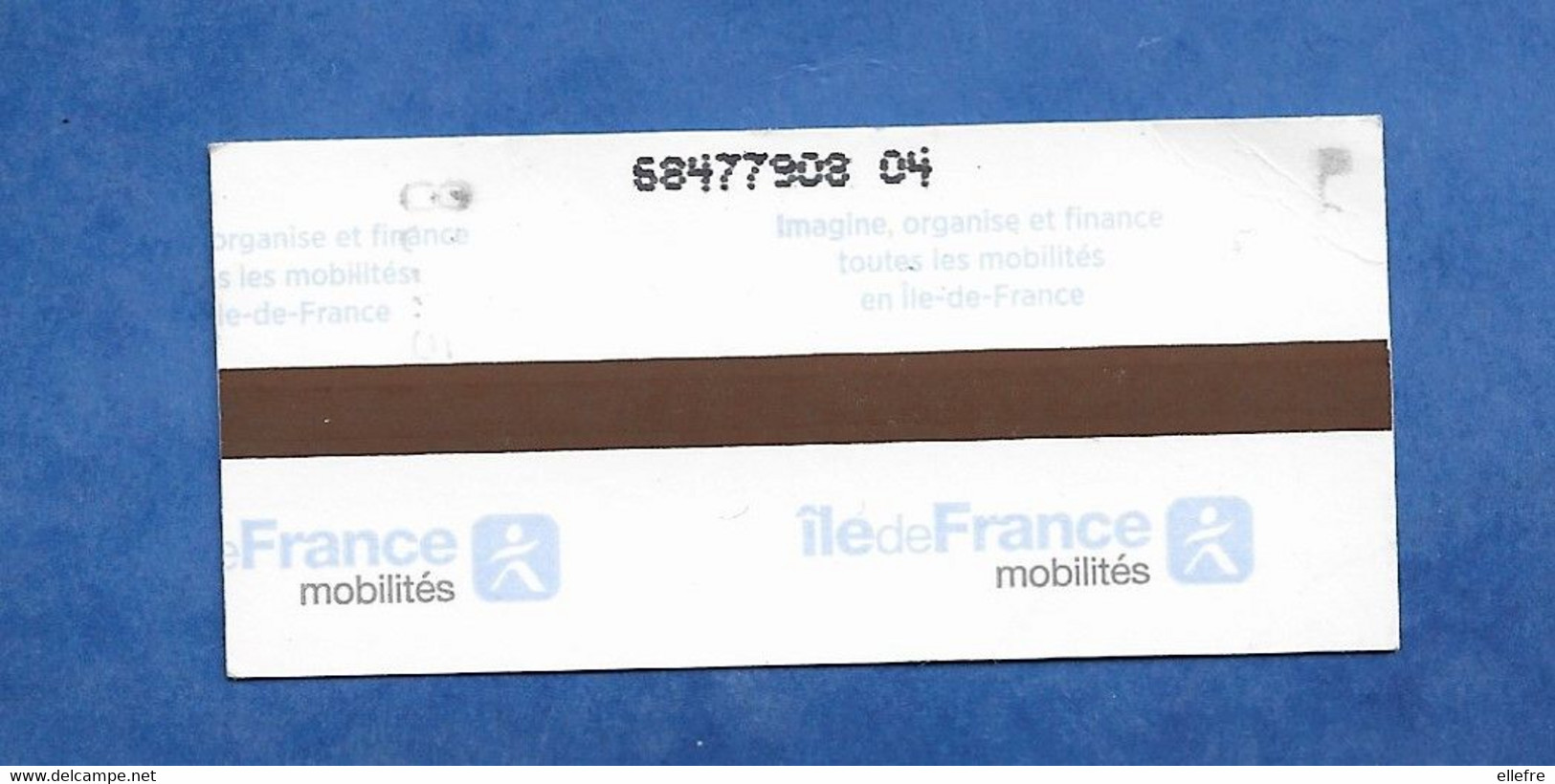 Titre De Transport Ticket Region Parisienne RER - Trajet Unique Paris Chatou Croissy - Europe