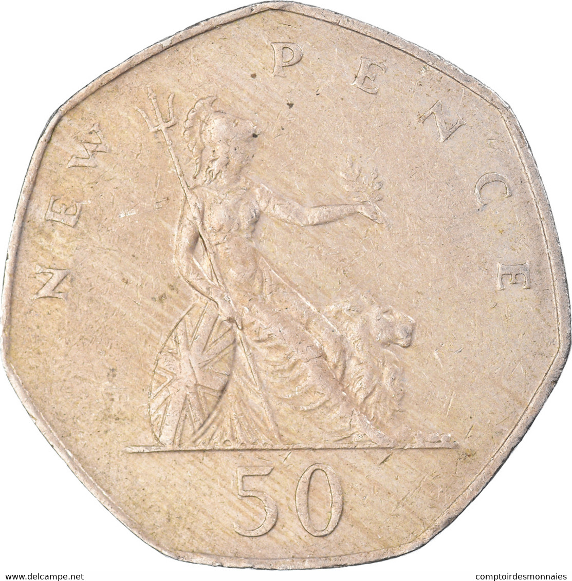 Monnaie, Grande-Bretagne, 50 New Pence, 1981 - 50 Pence