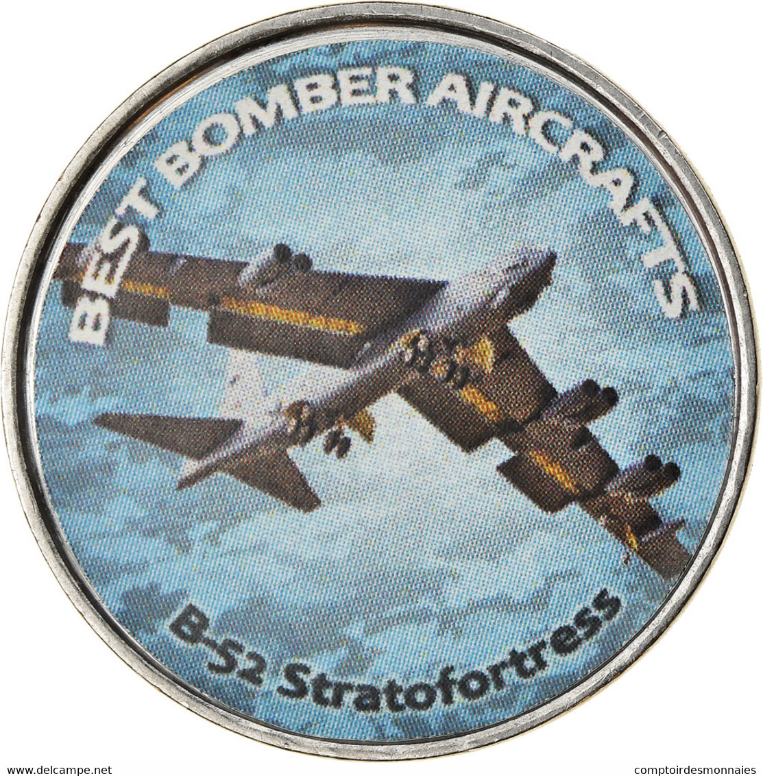 Monnaie, Zimbabwe, Shilling, 2020, Avions - B-52 Stratofortress, SPL, Nickel - Simbabwe